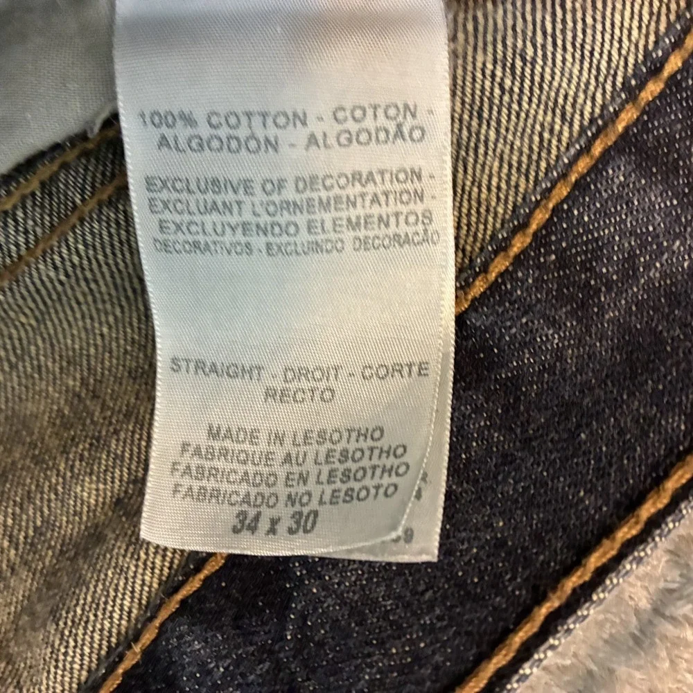Signature Levis Mens Relaxed Straight Leg Jean 38x30* Classic Smart Casual